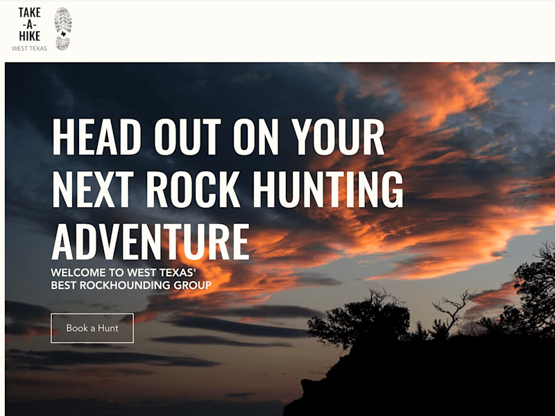 Cover image for Take a Hike Texas - Brand, Website & Logo Creation