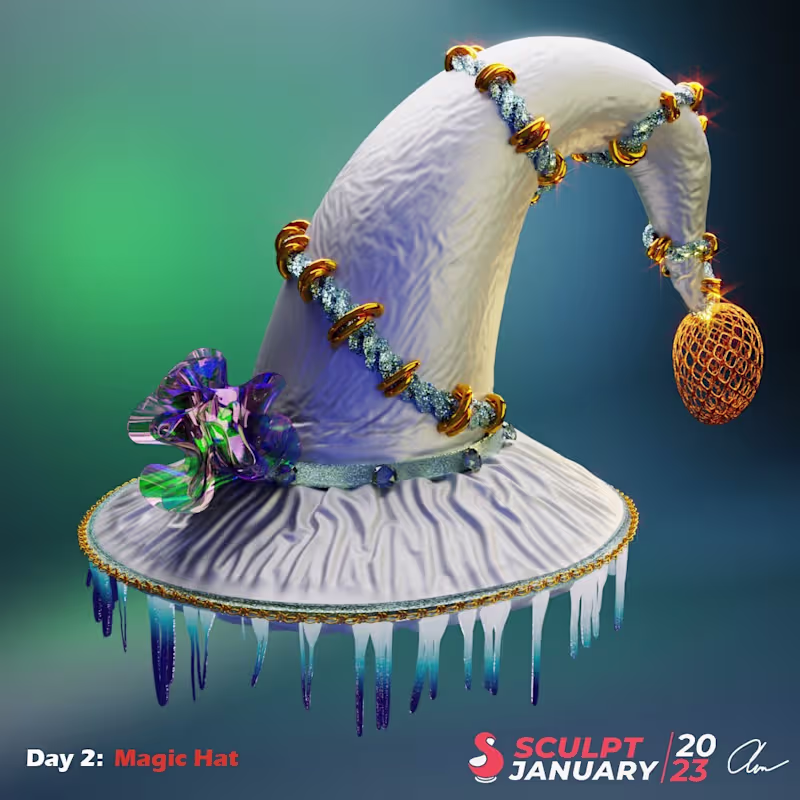 Cover image for ✨ SculptJanuary 2023 Challenge by CGBoost ✨