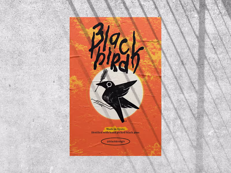 Cover image for Black Bird Branding - Poster