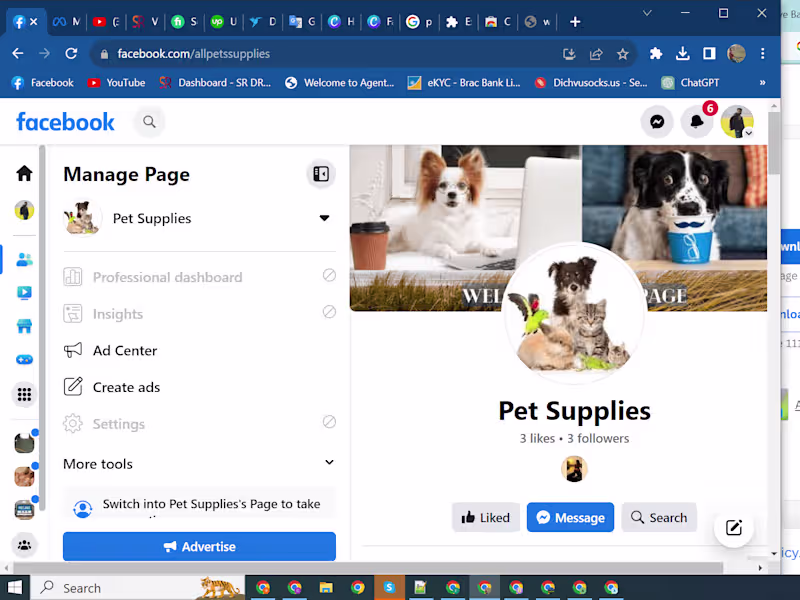 Cover image for Social Media Account Management for Health & Wellness Brand