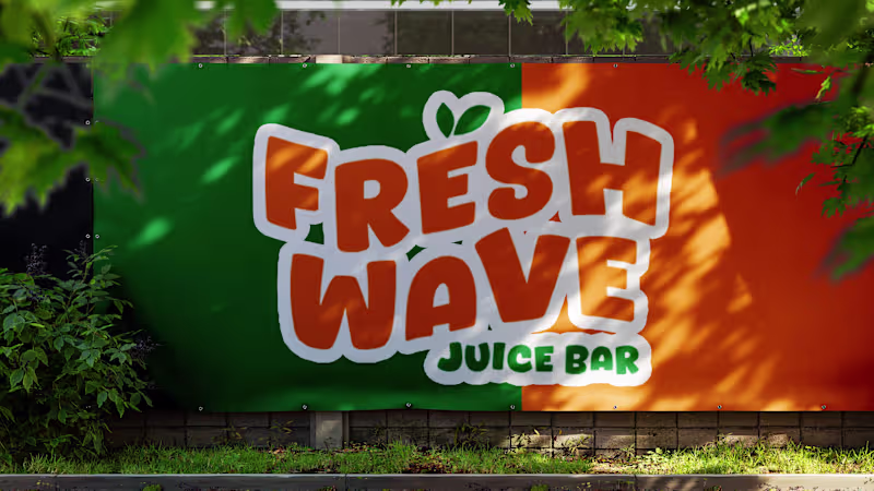 Cover image for Freshwave juice bar logo
