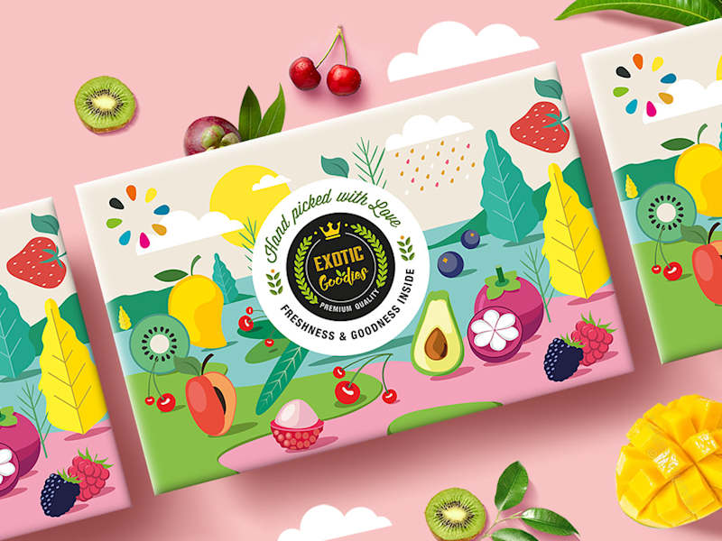Cover image for Packaging Design: Exotic Goodies