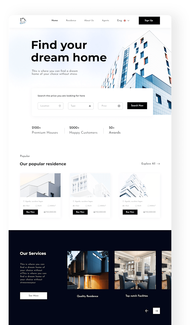 Cover image for Real estate
