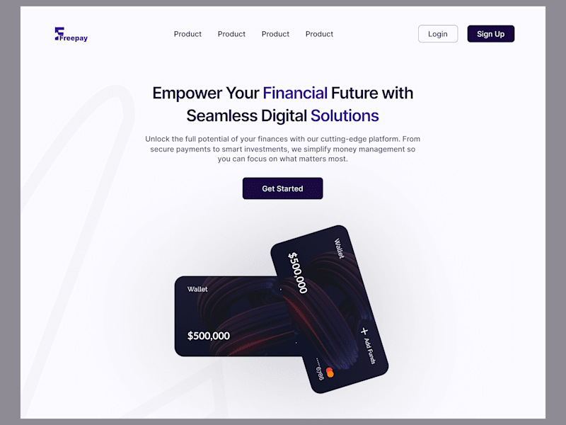 Cover image for Responsive and interactive Framer landing page