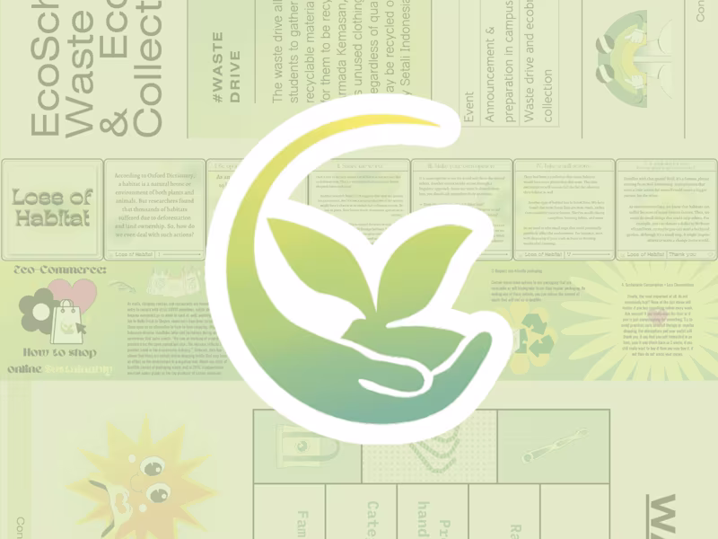 Cover image for My Works at EcoSchool