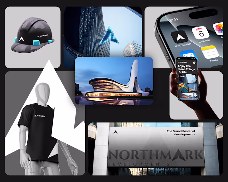 Cover image for Premium Brand Identity Design for Northmark Developments