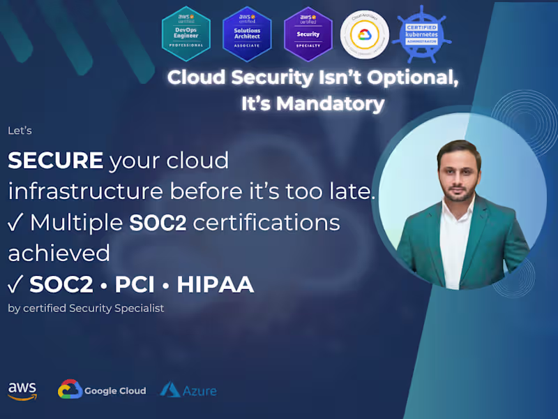 Cover image for SOC2 & HIPAA Compliance AWS & GCP Cloud