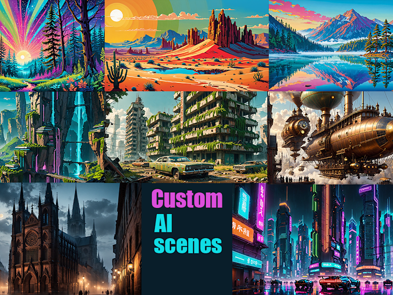Cover image for AI Generated Art- Environment 