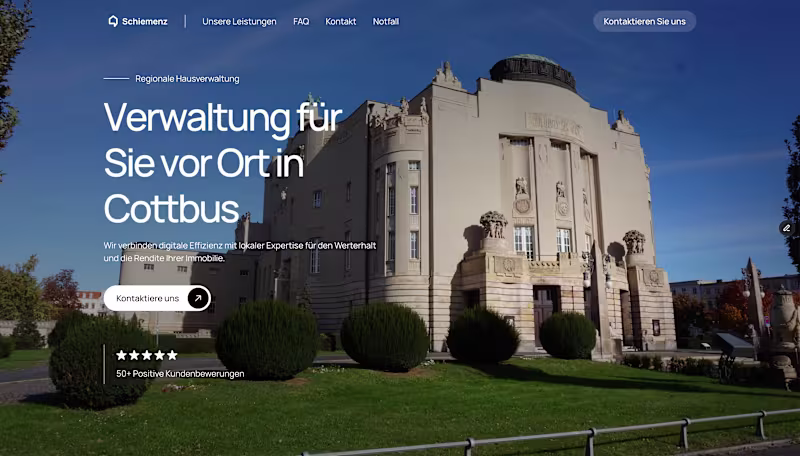 Cover image for Schiemenz Hausverwaltung