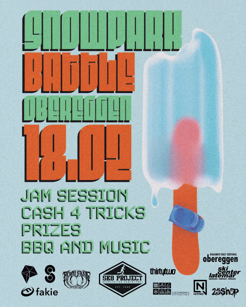 Cover image for Poster Design for Snowpark Battle 