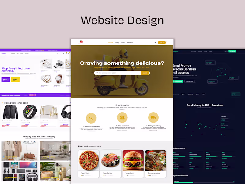 Cover image for I build visually stunning and user-first websites for businesses