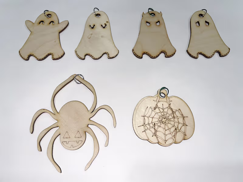 Cover image for Children's Halloween Pendant Designs