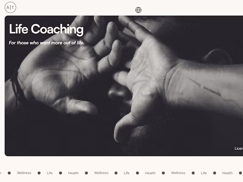 Cover image for Life Coaching Framer Site - WIP
