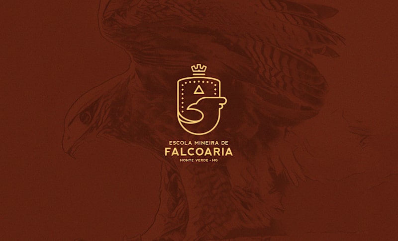 Cover image for Brazilian School of Falconry Branding Project