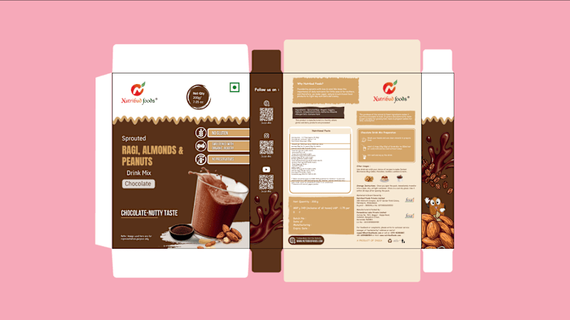 Cover image for Packaging Redesign for Nutribud Foods :: Behance
