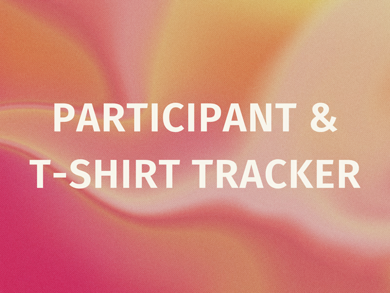 Cover image for Event Registration & Product Fulfillment Tracker