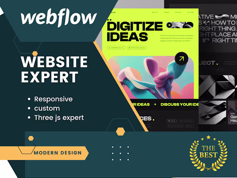 Cover image for Webflow Development 🔥