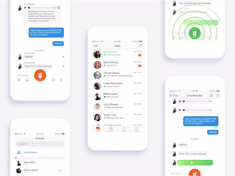 Cover image for Voxer Redesign