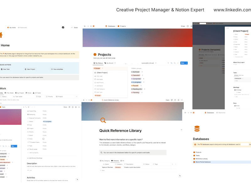 Cover image for Basic Notion Company Workspace Setup