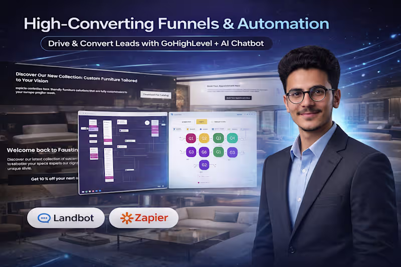 Cover image for GoHighLevel Automation & AI Funnel Setup