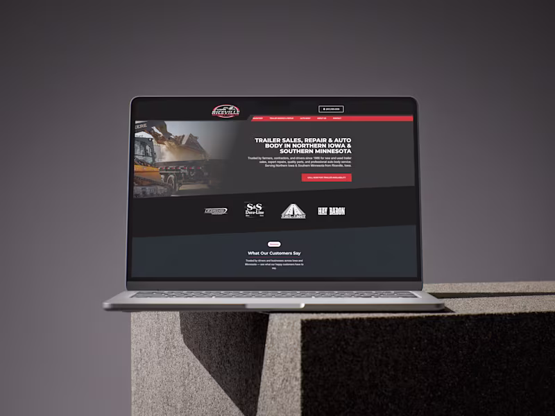 Cover image for Riceville Auto Body & Trailer — Built for Trust and Growth