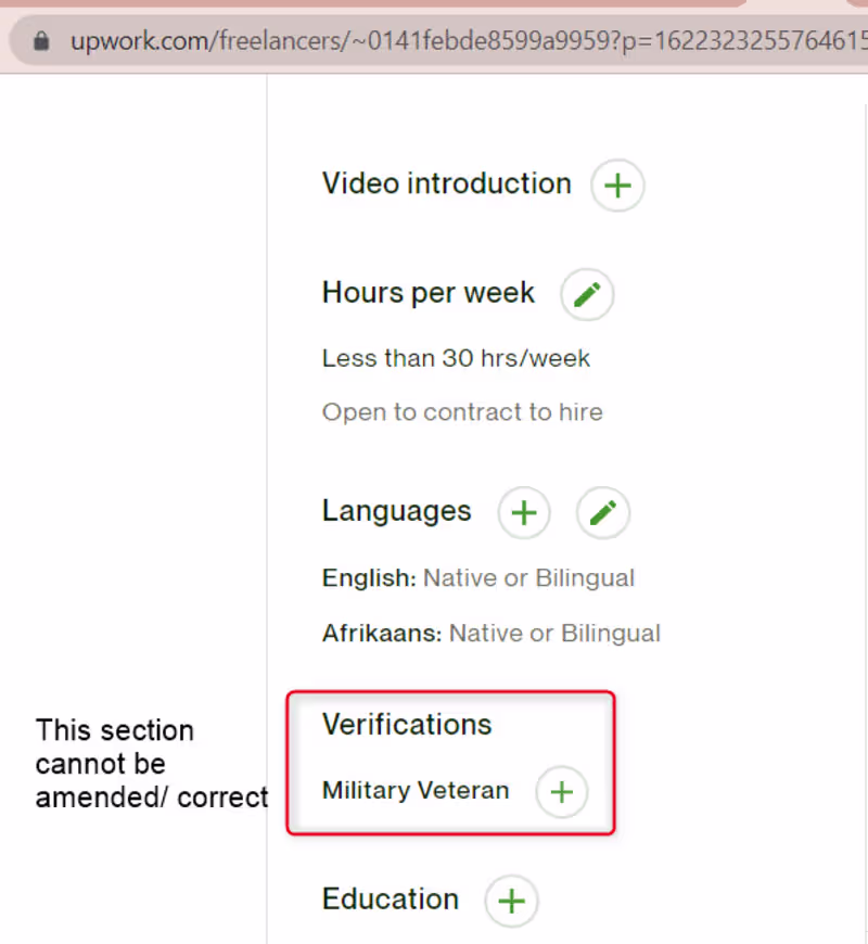 Cover image for Demo for a bug found on the Upwork website