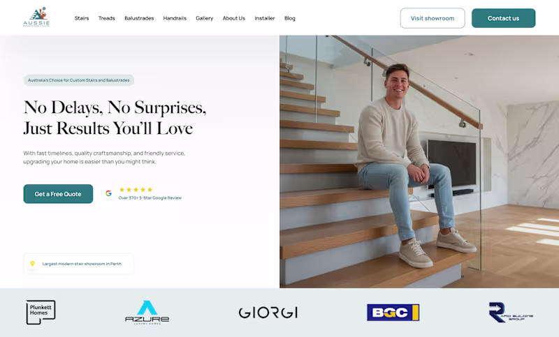 Cover image for Website UI & Webflow Build – Home Improvement Brand