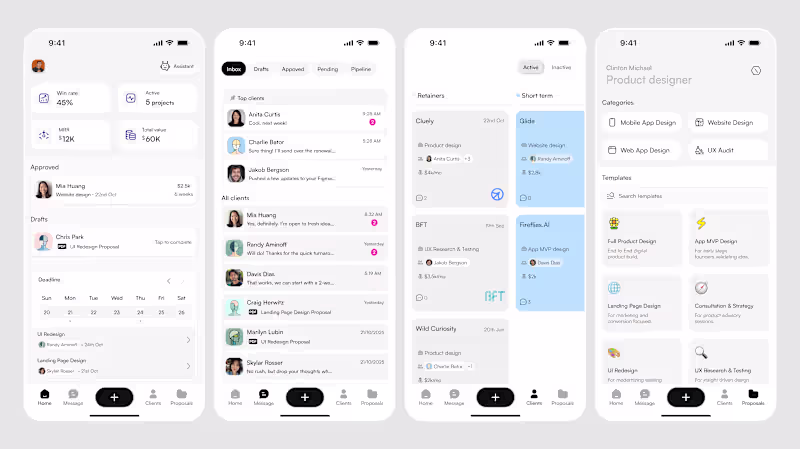 Cover image for Freelancers CRM App