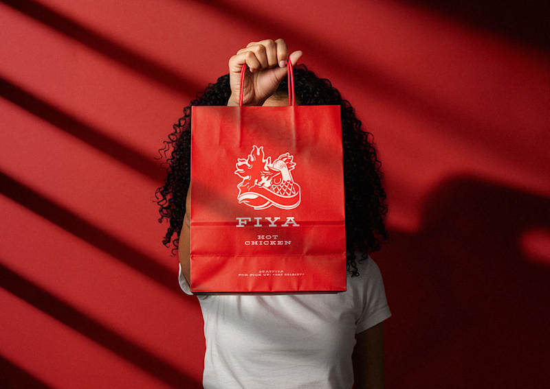Cover image for Fiya Hot Chicken Visual Branding Project