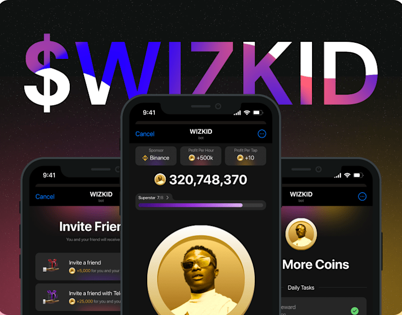 Cover image for $WIZKID - Memetoken Mobile App