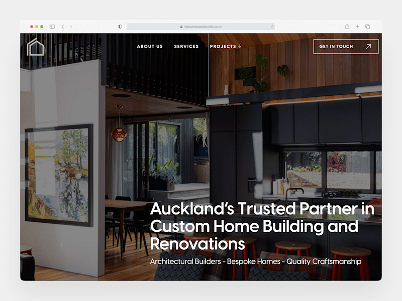 Cover image for Hobson Bespoke Builds Webflow Website Launch