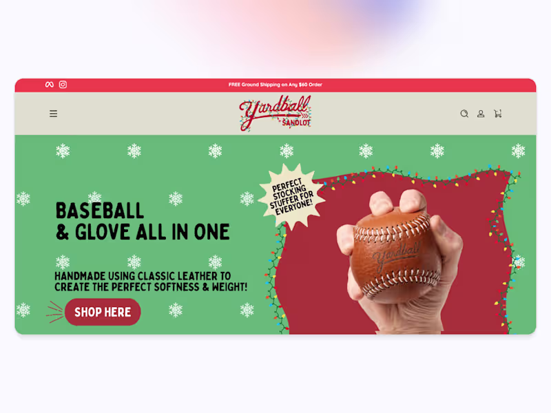 Cover image for Yardball Full Website Design and Development