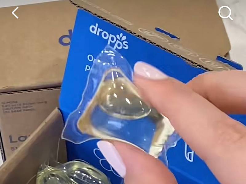 Cover image for Dropps laundry detergent