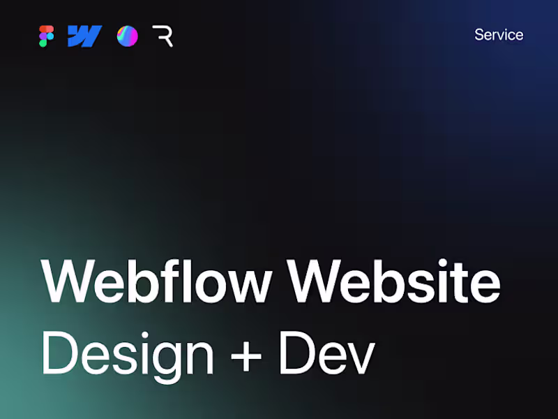 Cover image for Webflow Website Design & Development