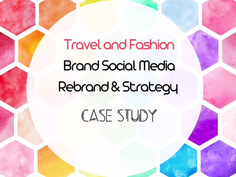 Cover image for Comprehensive Social Media Strategy for Travel and Fashion 