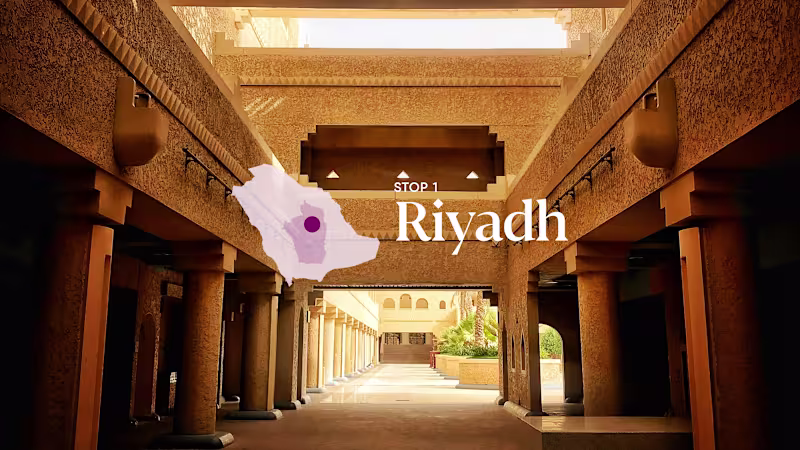 Cover image for Visit Saudi Campaign