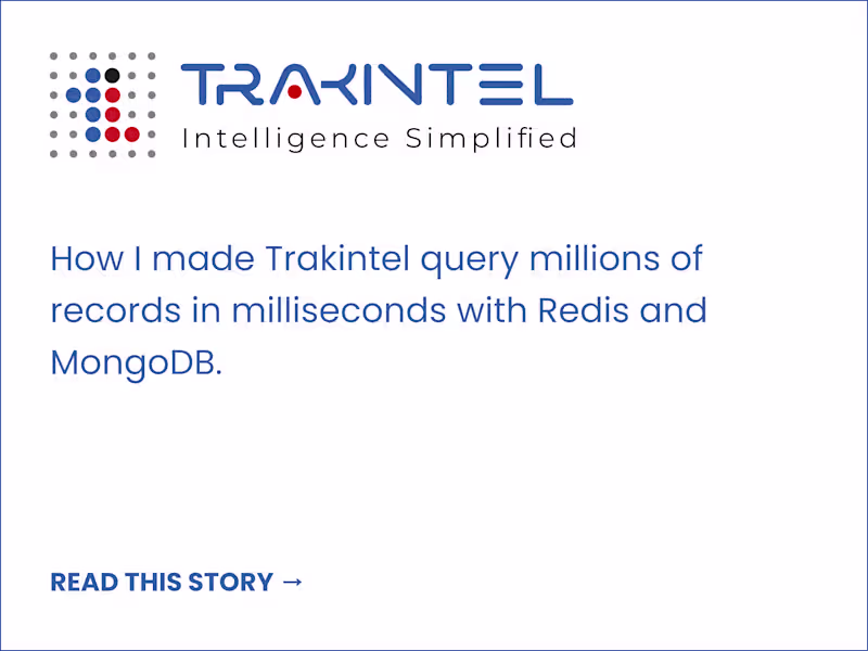 Cover image for Innovation Intelligence Platform