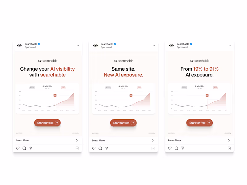 Cover image for Ad Creative Concept for searchable.com