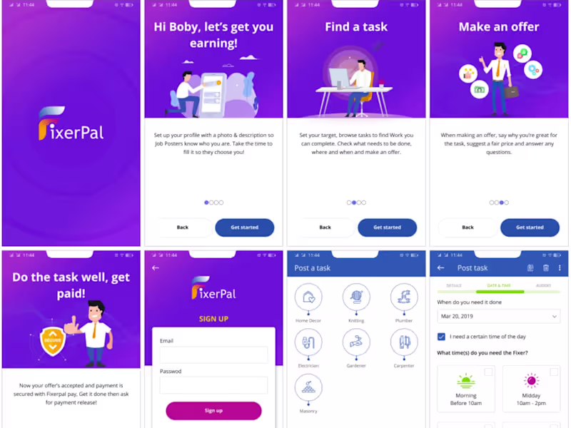 Cover image for Fixer Pal Mobile App Development