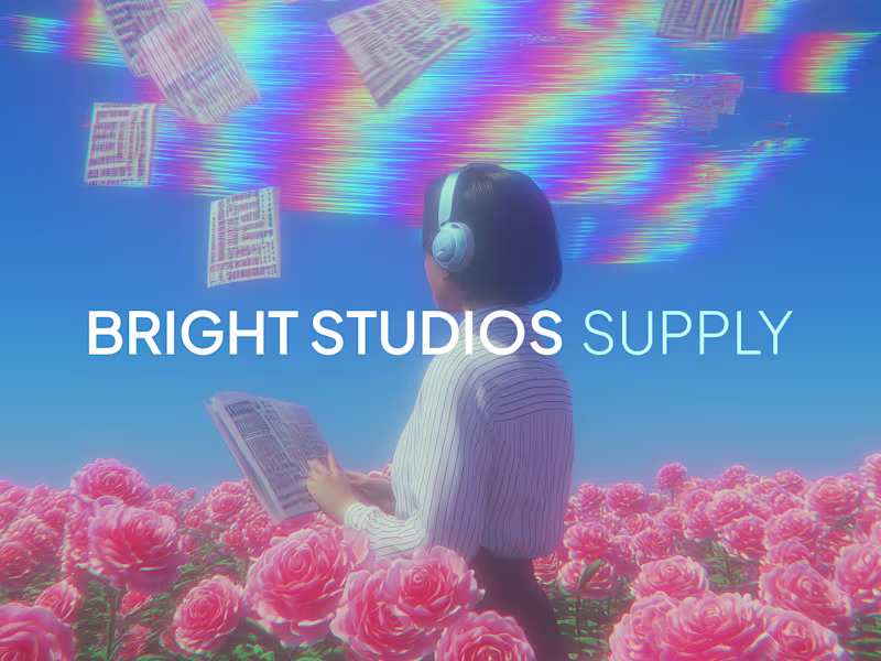 Cover image for BRIGHTSTUDIOS.SUPPLY: Made for Me. Not the Market.