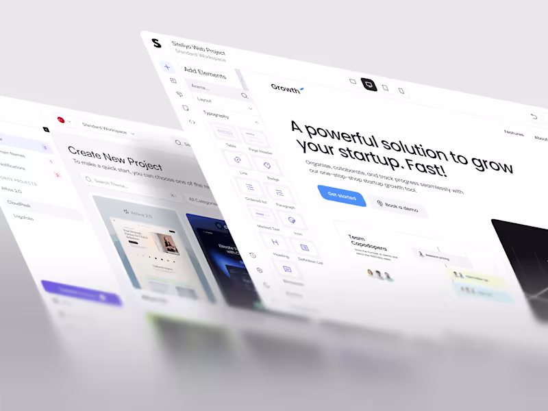 Cover image for UI/UX Landing Page Design - Elevating User Experience