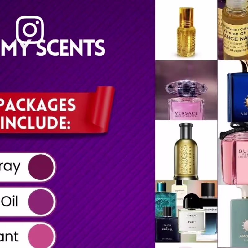 Cover image for Perfume flyer design