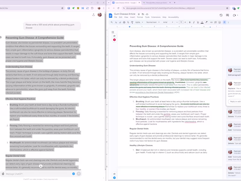 Cover image for AI Content Editing