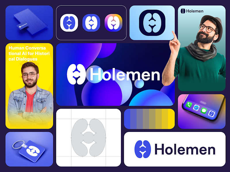 Cover image for Holemen Brand Identity Design