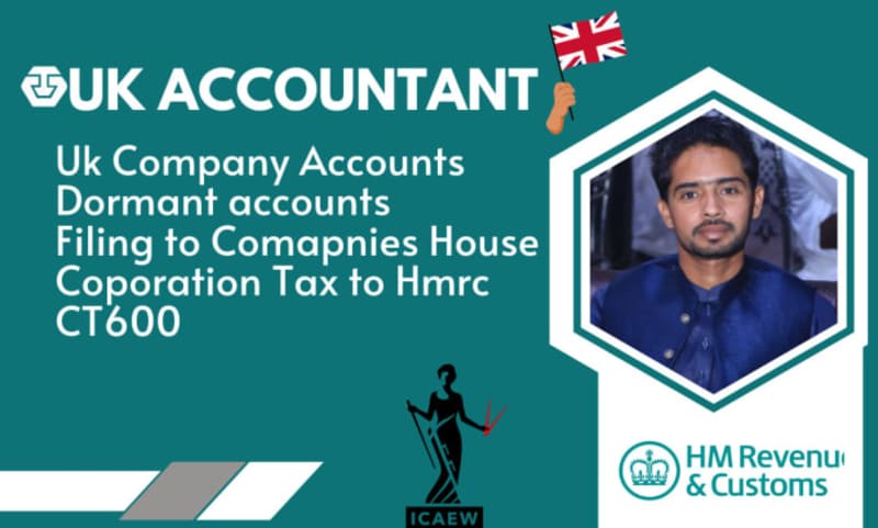 Cover image for I will file UK company accounts and ct600 tax return