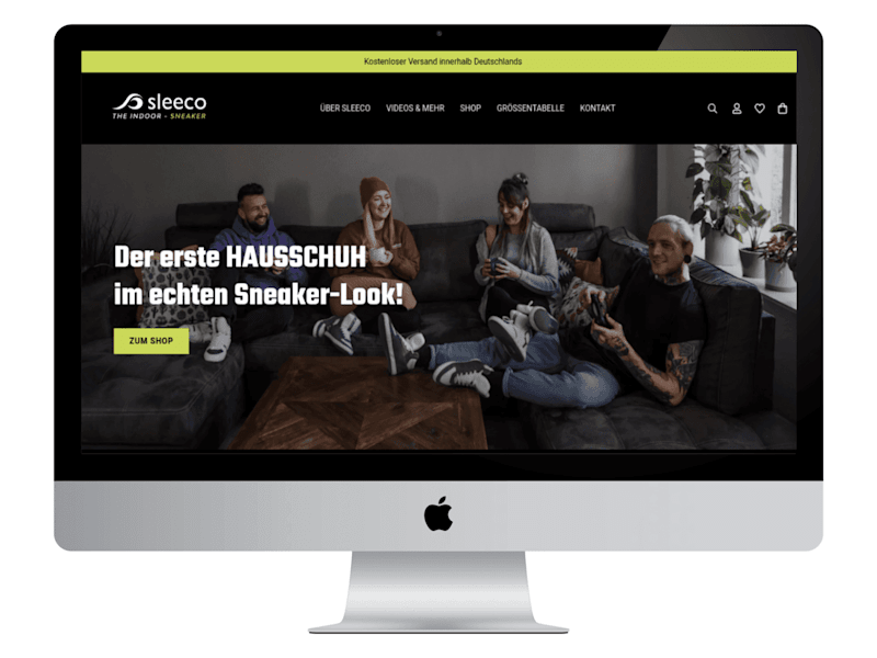 Cover image for sleeco - THE INDOOR-SNEAKER