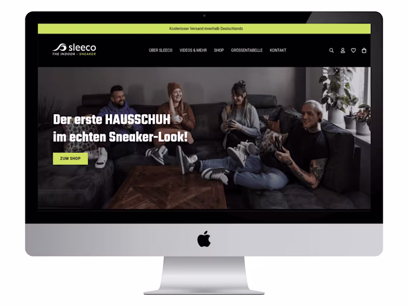 Cover image for sleeco - THE INDOOR-SNEAKER