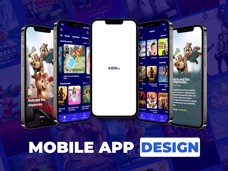 Cover image for MOBILE APP DESIGN