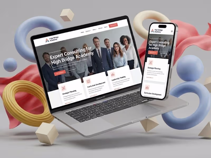 Cover image for WordPress Online Consulting Website