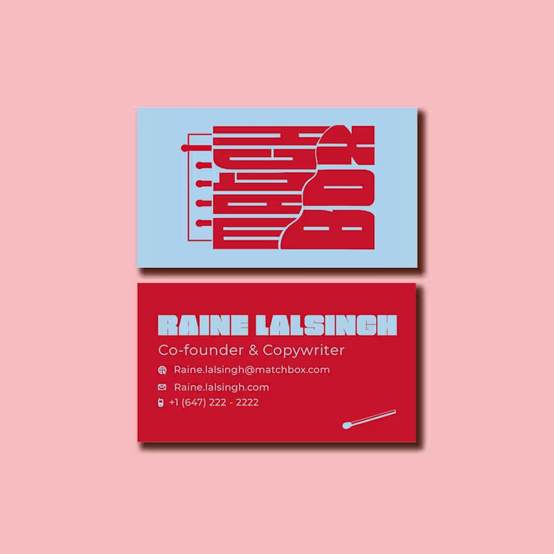 Cover image for Matchbox - a creative-led ad agency